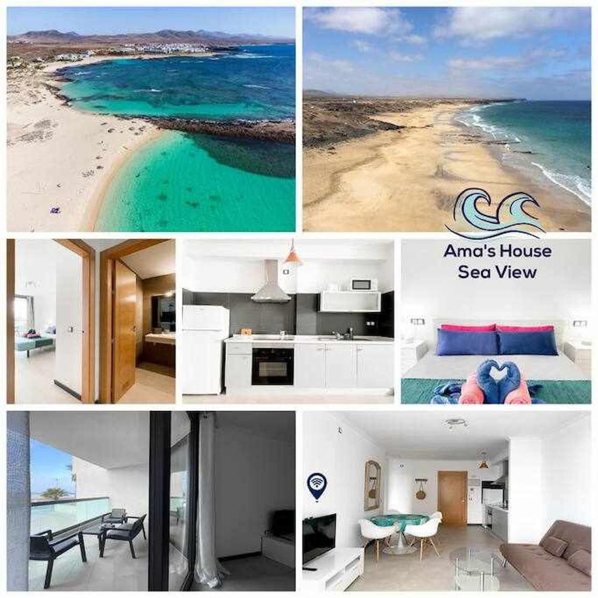 Amas House Sea View Wifi Free By Rentalfue Cotillo 외부 사진