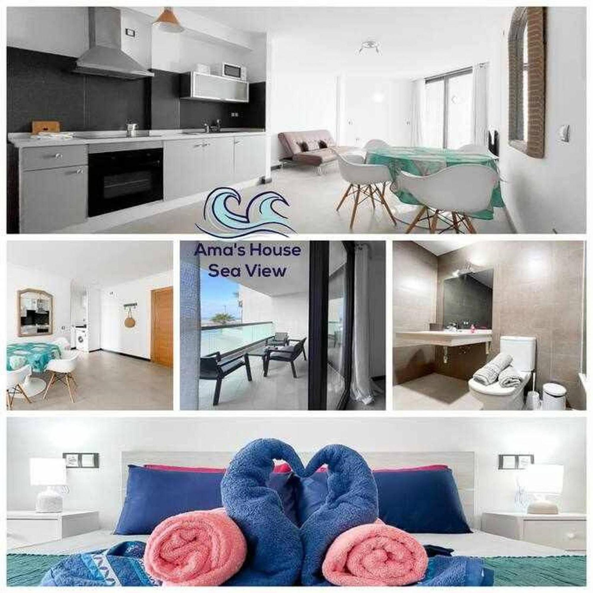 Amas House Sea View Wifi Free By Rentalfue Cotillo 외부 사진