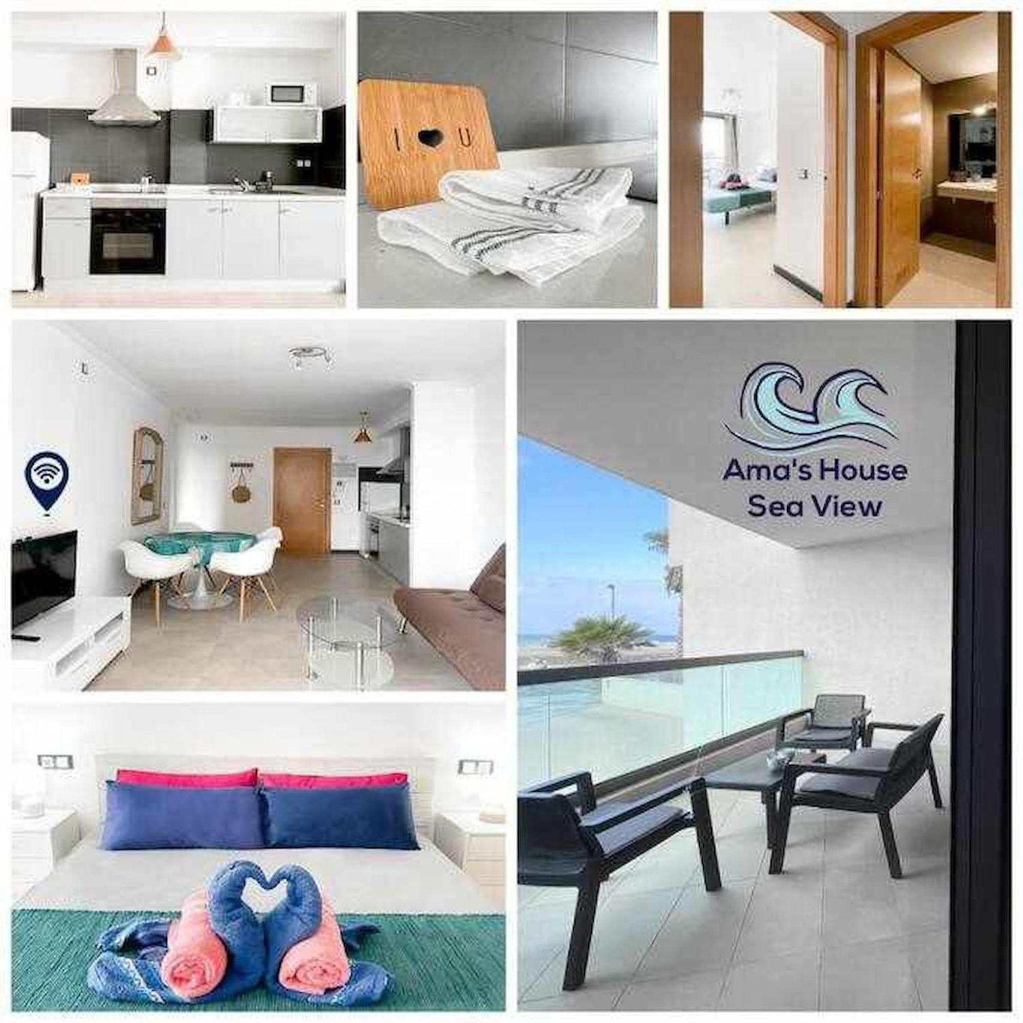 Amas House Sea View Wifi Free By Rentalfue Cotillo 외부 사진